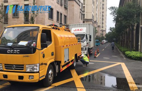 启东市小区管道清淤及CCTV检测